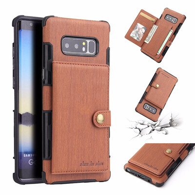 

SHS Phone Case For Huawei P20P20 ProP20 LiteNova 3E Fashion Concise Leather Wire Drawing Multifunction Purse