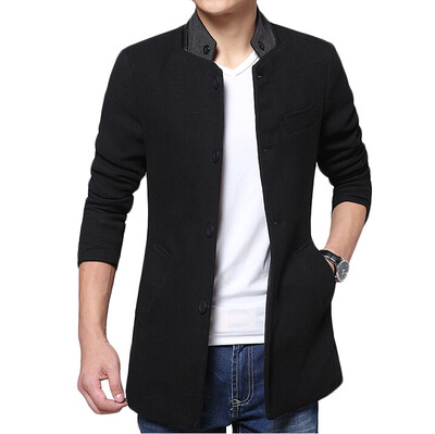 

Zogaa Winter New Korean Men's Wind Stand Collar Slim