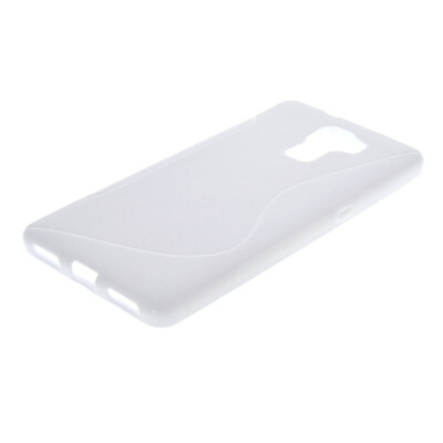 

MOONCASE Huawei 7 Case  - Line Flexible Durable Silicone Gel TPU Skin Slim Case Cover for Huawei Honor 7 White