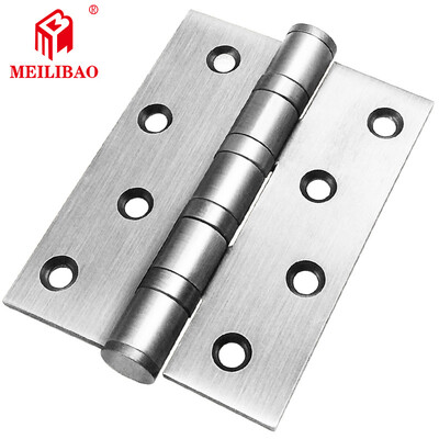 

Meilibao stainless steel thickening flat hinges mute bearing door hinge 4 inch 2 Pack HY158-1