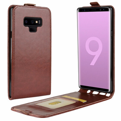 

For Samsung Galaxy Note9 Flip Leather Case For Samsung Galaxy Note9 Note 9 SM-N960 N9600 Retro Wallet Case Leather Cover Cases