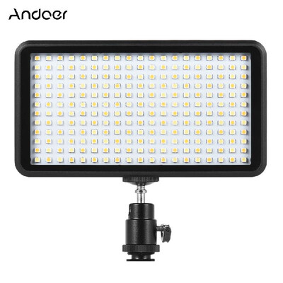 

228 LED Video Light Lamp Dimmable for Canon Nikon DSLR Camera DV Camcorder B0H9