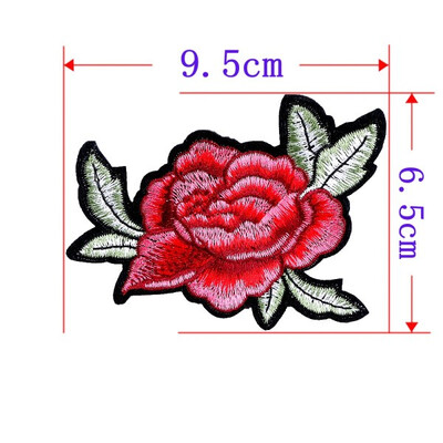 

1 Pcs Top Flower Patches Iron-on Sew-on Letter Sequined Motif Applique Garment Children Women DIY Clothes Sticker Wedding Party