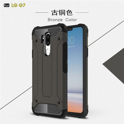 

Goowiiz Phone Case For LG G6G7 King Kong Armor Fashion Bumper PC TPU Prevent falling