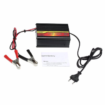 

12V 6A Lightweight LCD Display Smart Fast Car Battery Charger Maintainer