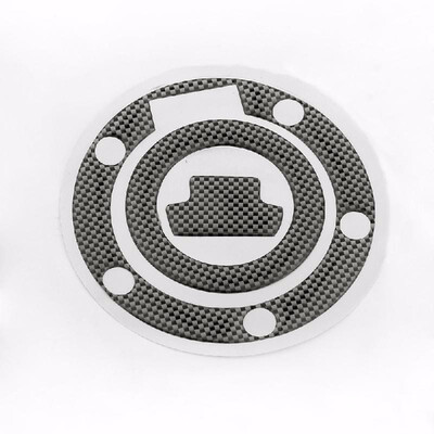 

New Carbon-Look Fuel Gas Cap Cover Pad Sticker For Yamaha YZF R1 R6