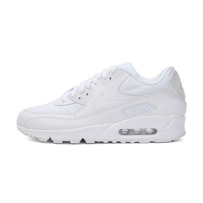 

NIKE mens shoes casual shoes AIR MAX 90 ESSENTIAL air cushion running shoes White Solar Red Black Train