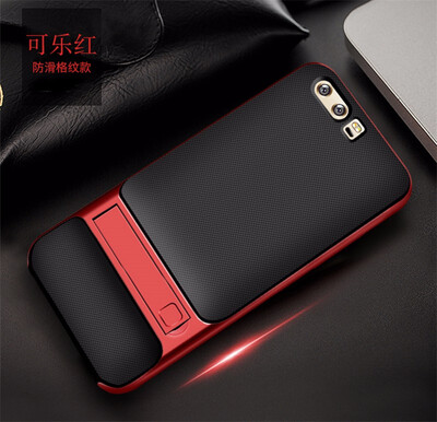 

Goowiiz Phone Case For Huawei P10P10 PlusNova Fashion Slim Shockproof Silicone TPU PC Hard Bracket