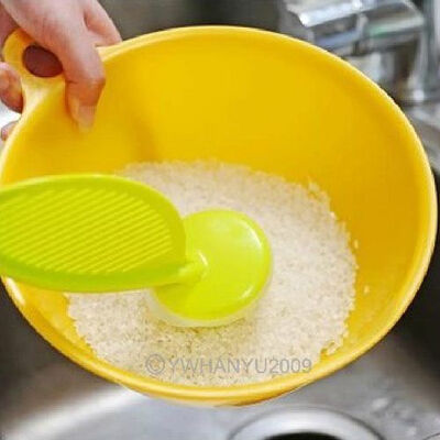 

mymei NEW Filter Tool For Cleaning Washing Rice Beans Peas Corns Hands Free Green NEW