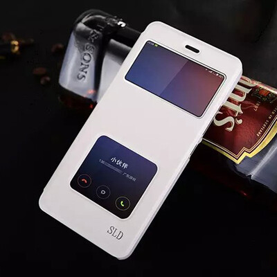 

MOONCASE окна дизайн трудно кожа стороне Flip брекет - дело для покрытия Xiaomi RedMi Note 2