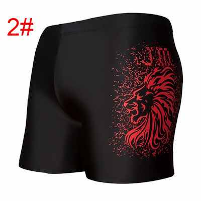 

Mens Fashion Printing Swimwear Swimming Trunks Sports Wear Slimming Beach Boxer Shorts