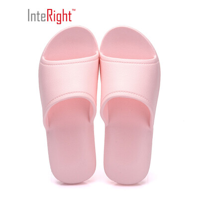 

INTERIGHT Japanese-style bathroom light&soft bottom home sandals&slippers womens crystal powder 37-38 IN1561