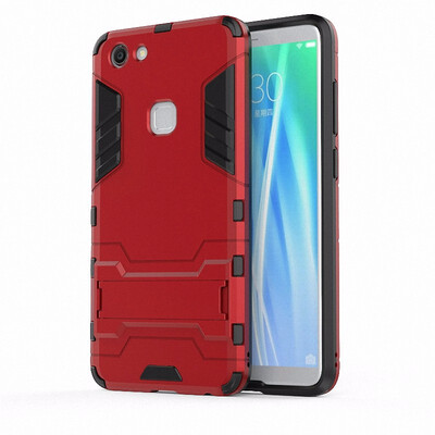 

for vivo V7 Y75 Shockproof Hard Phone Case for vivo V7 Plus V7Plus for vivo Y69 Combo Armor Case Back Cover Fundas Coque Capa