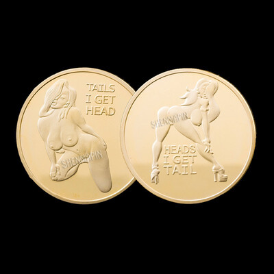 

GoldSilver Russian Sexy girl Coin Luck Collection Arts Gifts Commemorative