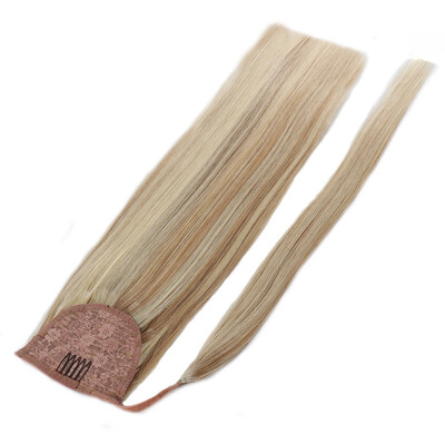 

Bhf Hair Double Drawn Human Hair Drawstring Ponytail Wrap Around Human Hair Accessories Ponytail