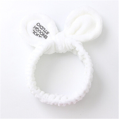 

New Fashion Women Cute Big Ears Comfortable Wash Face Bathe Hair Holder Elastic Headband Girls Hairbands Hair Accessories