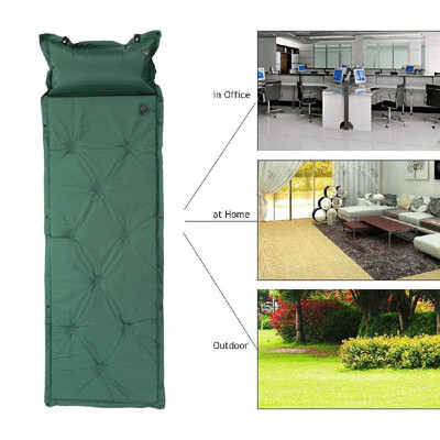 

Portable Camping Automatic Inflatable Mattress Tent Mat Picnic Mat Pillow