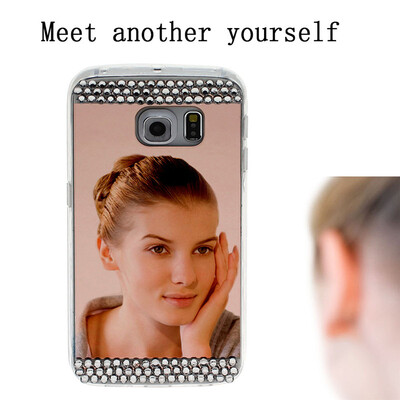

Bling ТПУ Мягкий Зеркало гальванических телефона Дело Чехол для Samsung Galaxy S6