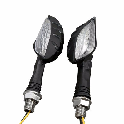 

2 x Universal Skull Hand Amber Lighting Motorcycle 12 LED Turn Signal Light