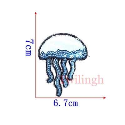 

Twilingh Embroidered Patches Medal of Brooches for Clothing DIY