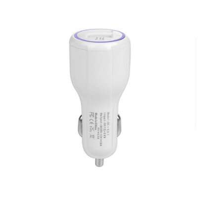 

AFILADO Dual Usb автомобиль зарядное устройство для iPhone X 8 Quick Charge 3.0 автомобиль зарядное для Samsung S8 Huawei Xiaomi