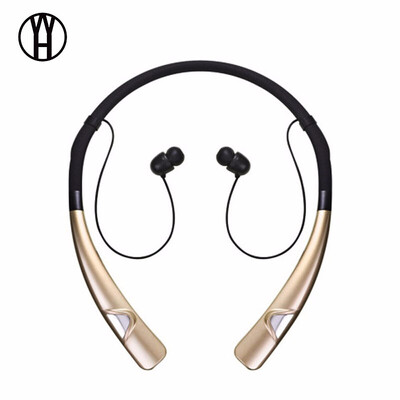 

WH HV-980 Bluetooth Earphone Neckband Headset Wireless Binaural Sports Bilateral headphone Stereo Music earbud For iPhone game