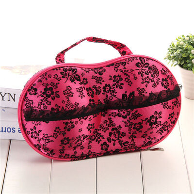 

Portable Container Underwear Case Travel Storage Bag Box Protect Bra Organizer