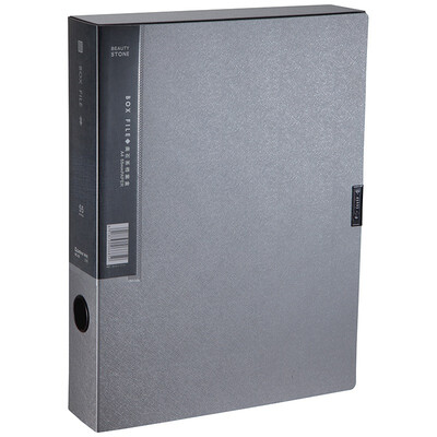 

Comix MC-55 55mm Grapevine Velcro Box File Box Information Box A4 Asian Silver