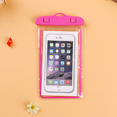 

Universal Waterproof Phone Pouch For Sony Xperia T3 M50W D5102 D5103 D5106 Swimming Diving Transparent Bag Luminous Case