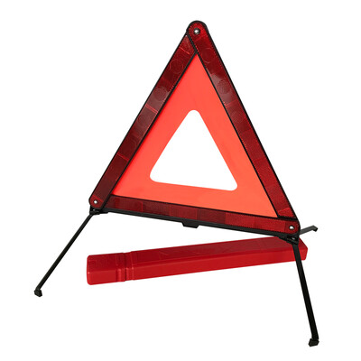 

Ou Lan car triangle warning sign triangle card warning tripod three-legged reflective parking warning frame HXJ-2