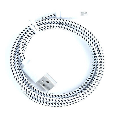 

Colorful 3Ft 6Ft 10Ft Hemp Rope Braided USB Cable Data Sync Charger Cord For iPhone 5 5C 5S 6 6S Plus