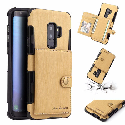 

SHS Phone Case For Motorola Moto G5G5 PlusG5SG5S Plus Fashion Concise Leather Wire Drawing Multifunction Purse