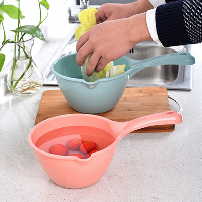 

Shouyou Japanese style thick plastic long handle household small water scoop kitchen baby shampoo bath water scoop shampoo cup JD-SN-76