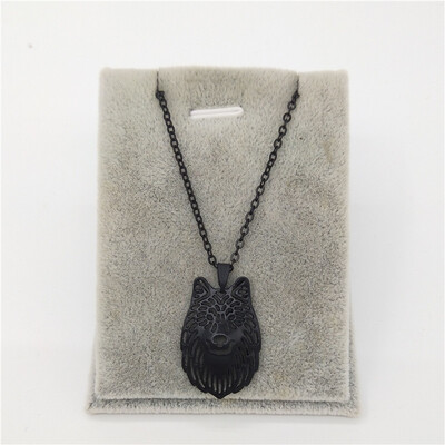 

New Arrival Wolf Necklace High Quality Trendy Wolf Pendant Necklace Women Wolf Jewellery Female Male Gift