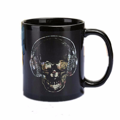 

Skull- Beauty Face Heat Sensitive Mug Picture Changing Thermal Reaction Cup
