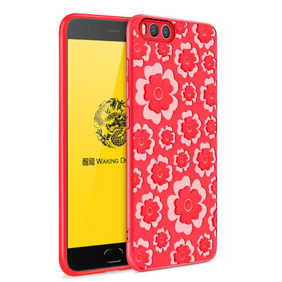 

Goowiiz Fashion Phone Case For Xiaomi Mix 2Max 2Note 3 3D Relief Flower Ultrathin Soft TPU Full Protection