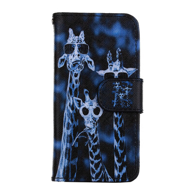 

MOONCASE чехол для iPhone 5G / 5S Флип PU кожаный бумажник Складная подставка Feature Чехол обложка No.A10