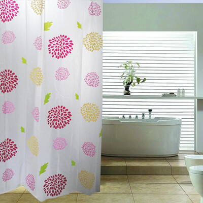 

Mercure guest sea bottom fish polyester shower curtain 180180CM