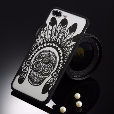 

Sexy Floral Phone Case For Apple iPhone 7 6 6s 5 5s SE Plus Lace Flower Hard PCTPU Cases Back Cover For iPhone X 8 Plus
