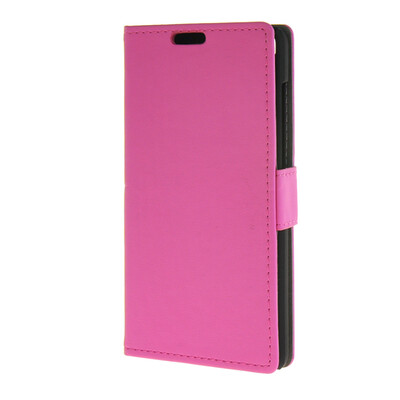 

MOONCASE Vivid colors Leather Wallet Card Slot Bracket Back чехол для Huawei Honor 4C Hotpink