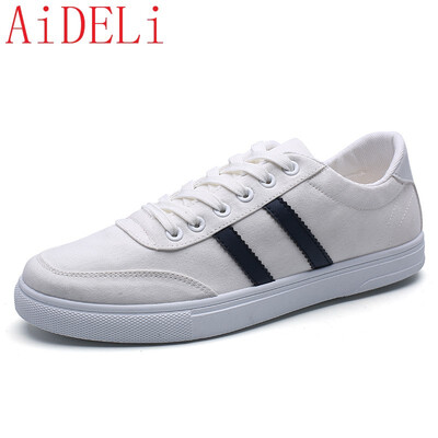 

AiDELi vintage canvas shoes with mens shoes breathable shoes wild casual shoes