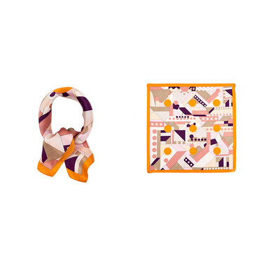 

Womens 100 silk scarf gift square 044