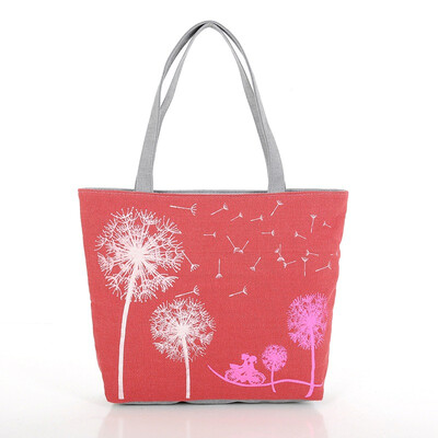 

Женская сумка для сумок Dandelion Print Shopping Bag