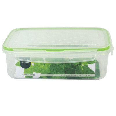 

【Jingdong Supermarket】 Lock & lock NEO Plastic Storage Box NLP130G (1400ml