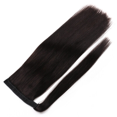 

BHF Hair Double Drawn Human Hair Drawstring Ponytail Human Hair Ponytail Wrap Around Human Hair Ponytail