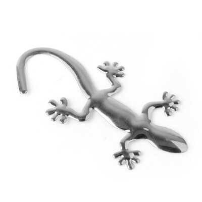 

Car Decoration Durable Portable Gecco Shaped Car Decoration Metal Sticker