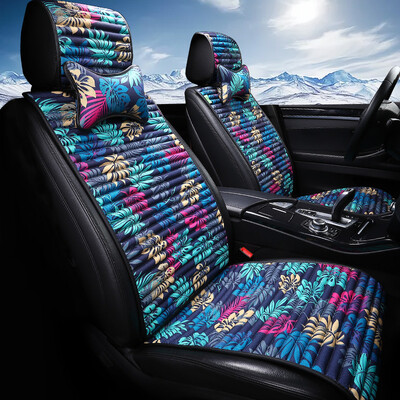 

Kang car treasure car seat four seasons universal buckwheat shell free tied seat cushion magotan Sagitar Tiguan Benz Mercedes-Benz BMW 5 Series Audi cushion winter frost color