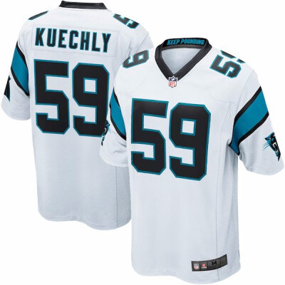 

Mens Carolina Panthers Luke Kuechly Nike White Game Jersey