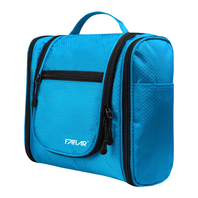 

Fafia FAFIAR travel wash bag men&women business travel travel portable large capacity wash bag waterproof multi-functional cosmetic bag blue