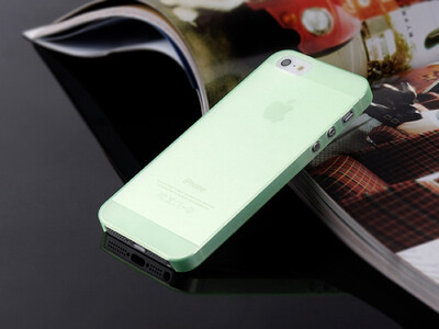 

GREEN For Apple iPhone 5 5S Ultra Thin 03mm Back Hard Case Cover Skin